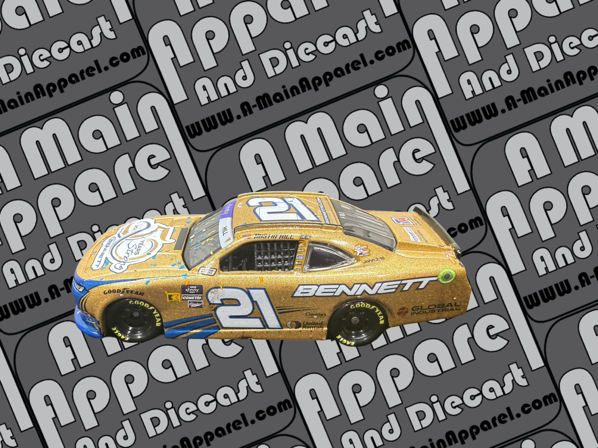 Austin Hill 1:64th Atlanta Win Car