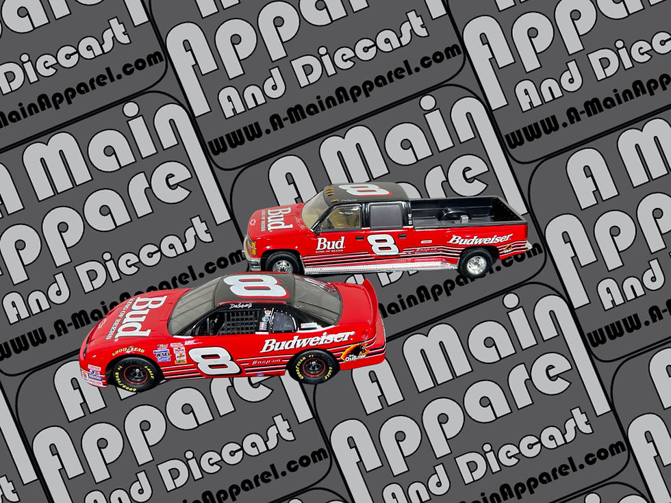 Thumbnail: *No Box* Dale Jr Car and Truck Set