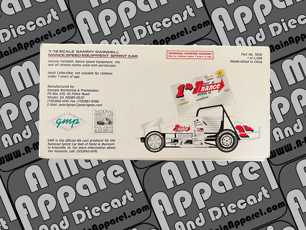 Thumbnail: Sammy Swindell 1:18th Nance Sprint Car