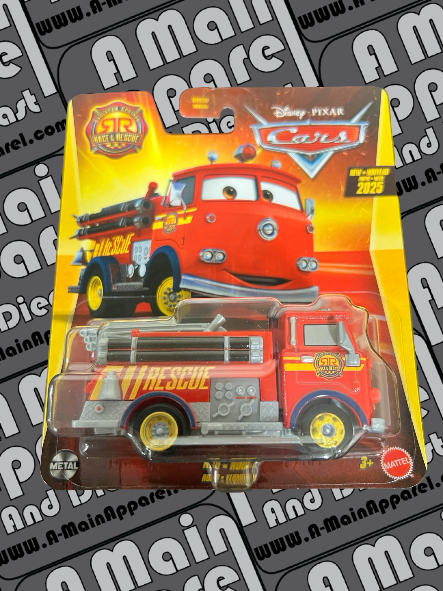 Race & Rescue Red Car