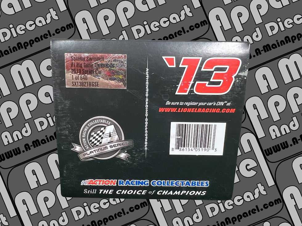 Thumbnail: Sammy Swindell 1:24th Platinum Collection Sprint Car