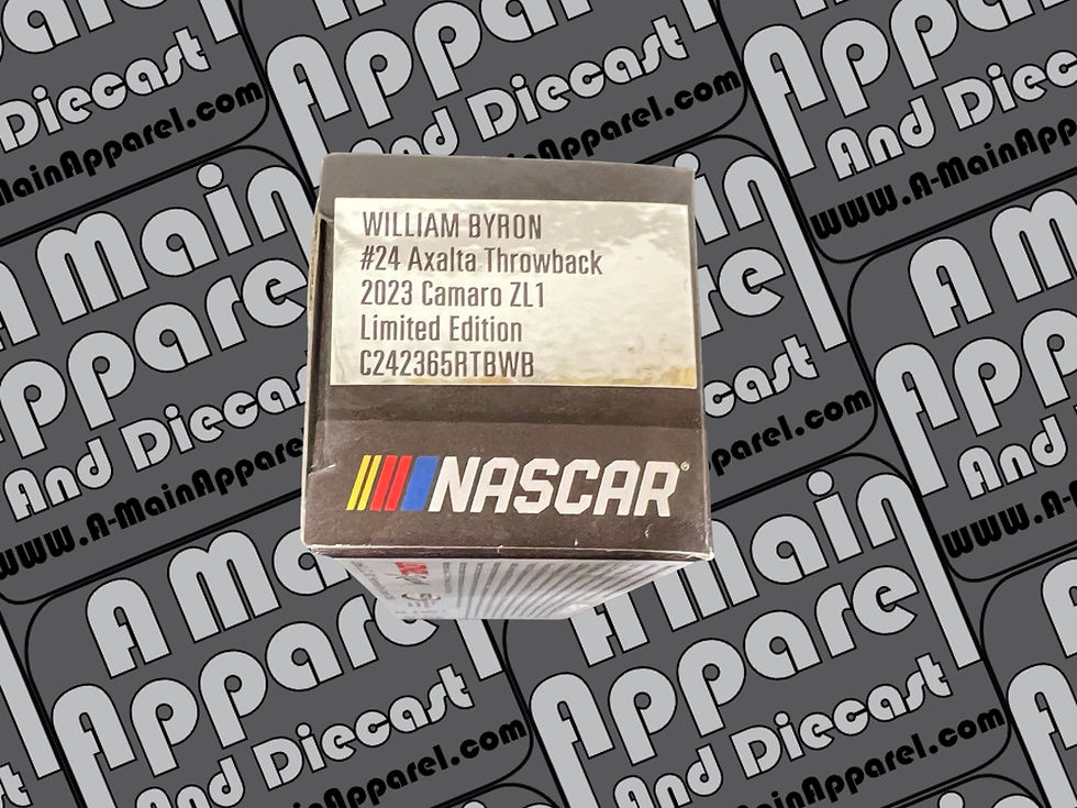 Thumbnail: William Byron 1:64th Axalta Throwback Nascar