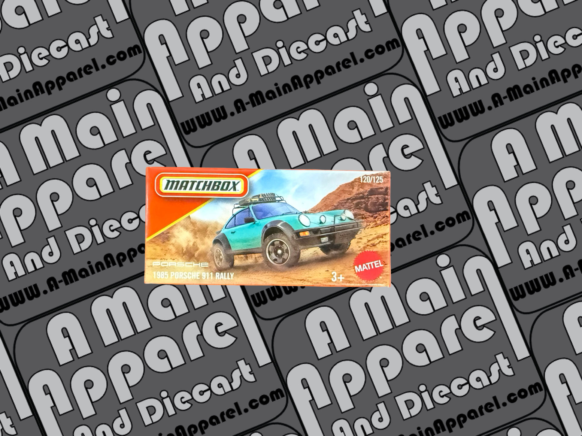Matchbox 1985 Porsche 911 Rally