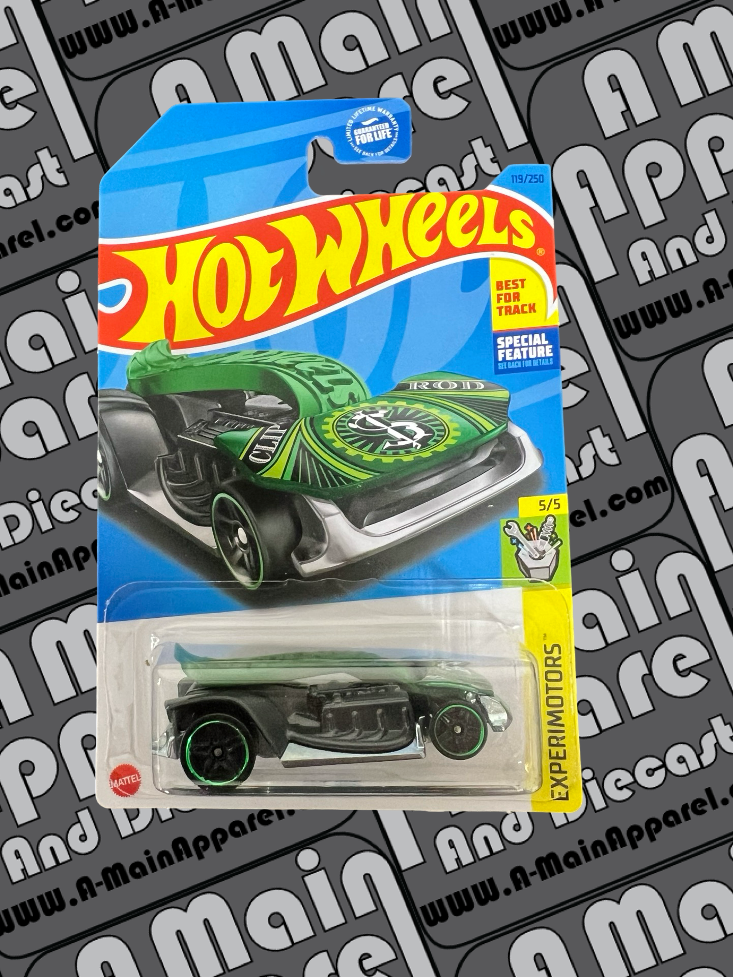 Hot Wheels Clip Rod