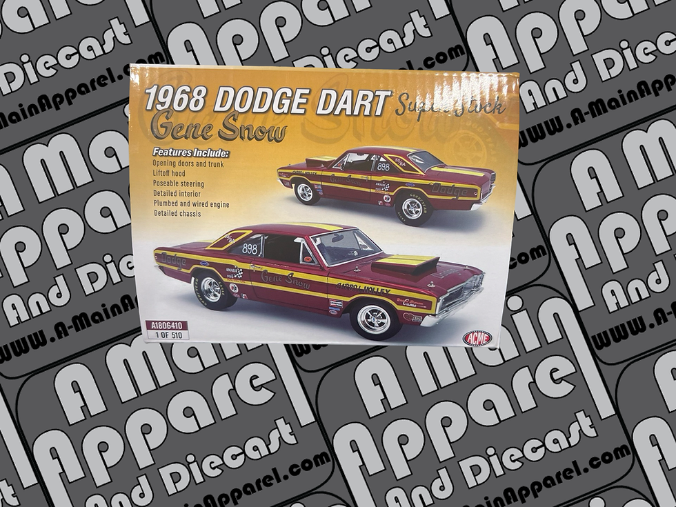 Thumbnail: 1968 Gene Snow 1:18th Dodge Dart Super Stock