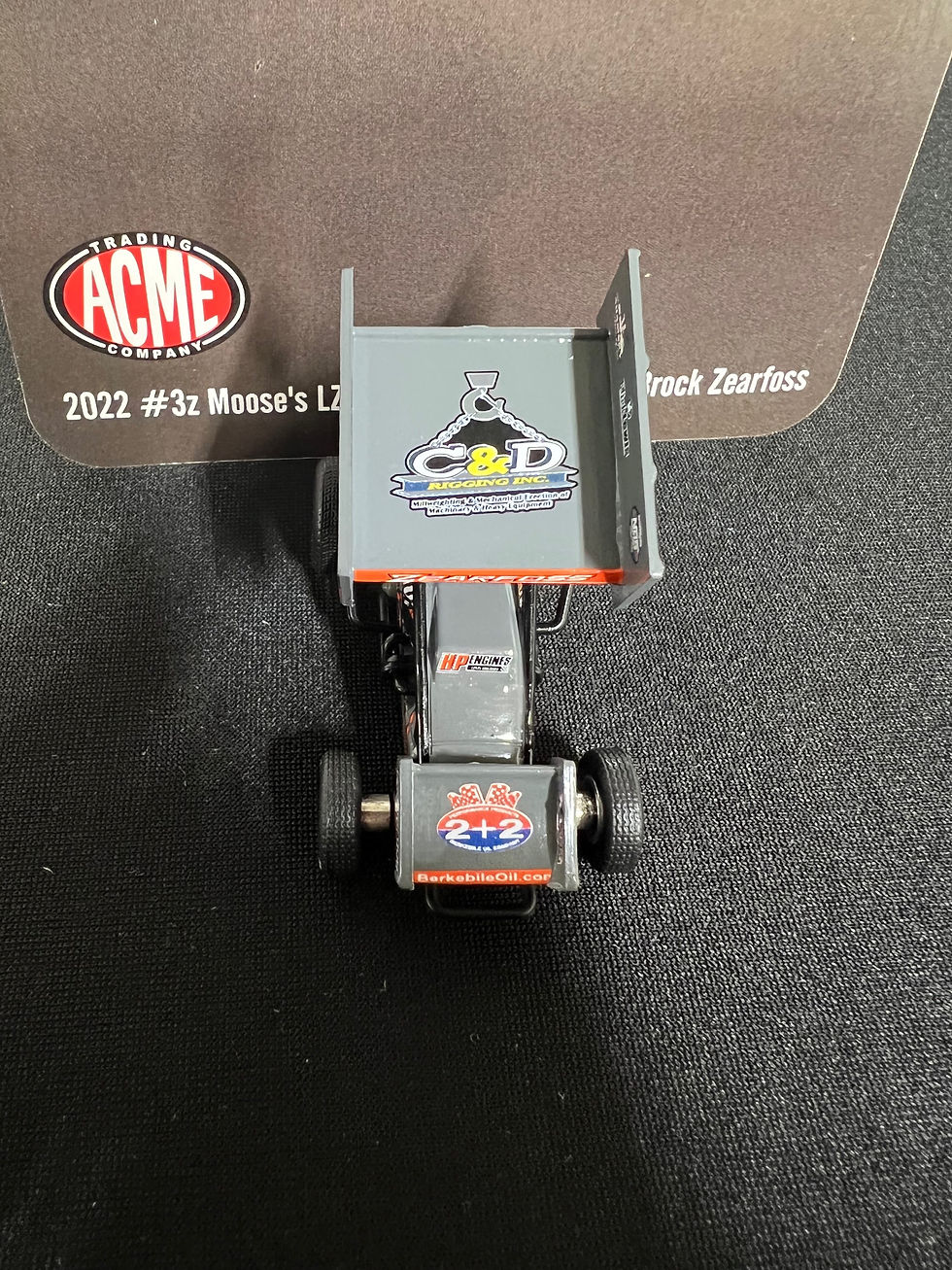 Thumbnail: Brock Zearfoss 1:64th Moose’s LZ Sprint Car