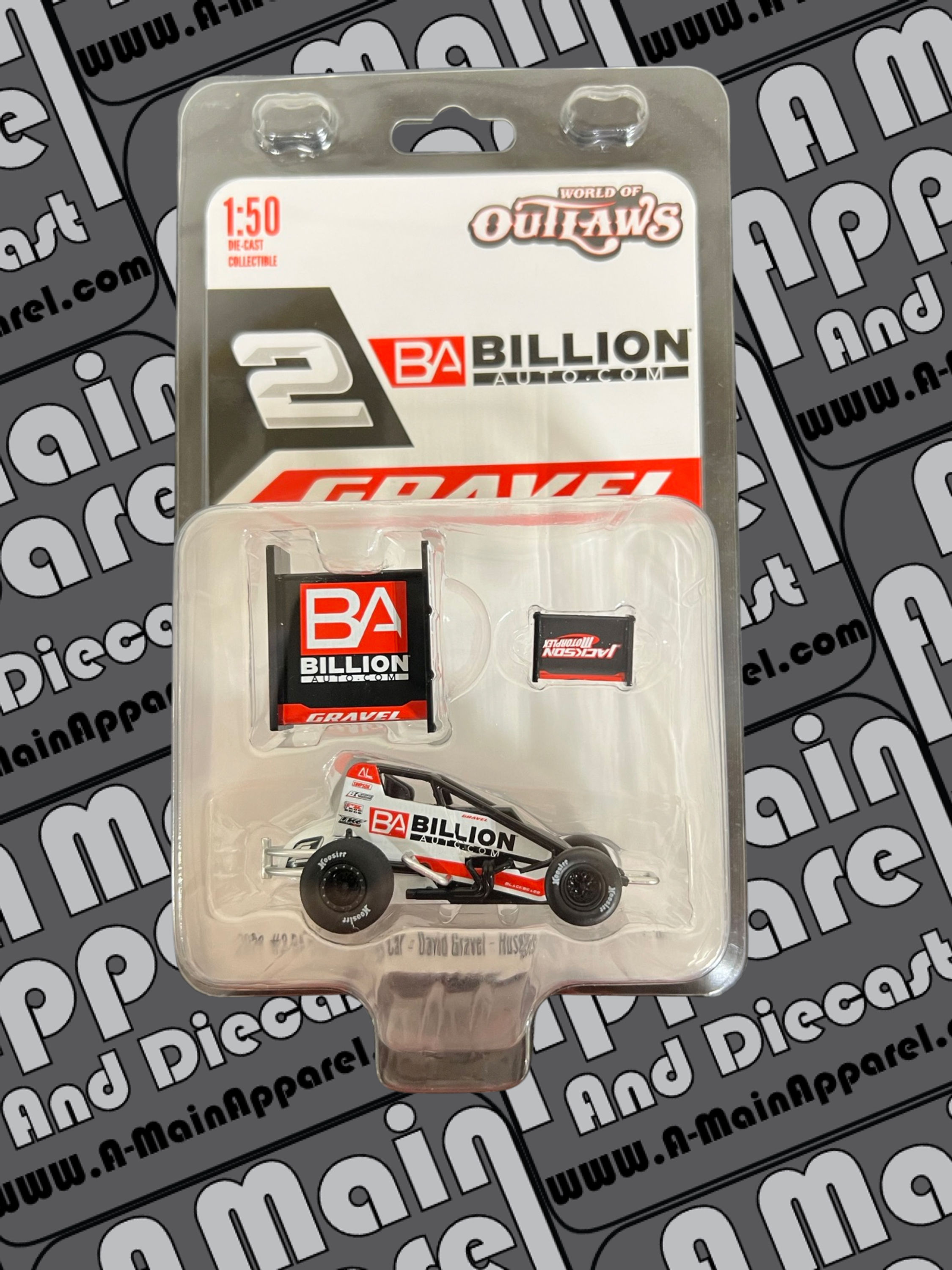 David Gravel 1:50th Billion Auto Car