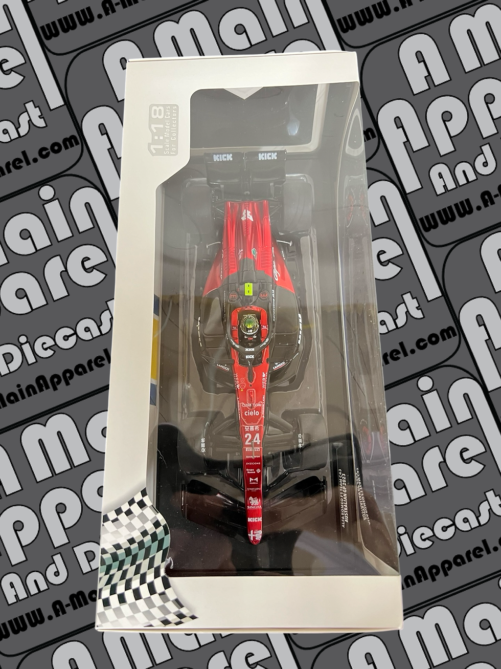 Thumbnail: Zhou Guanyu 1:18th 2023 Australian GP F1 Car