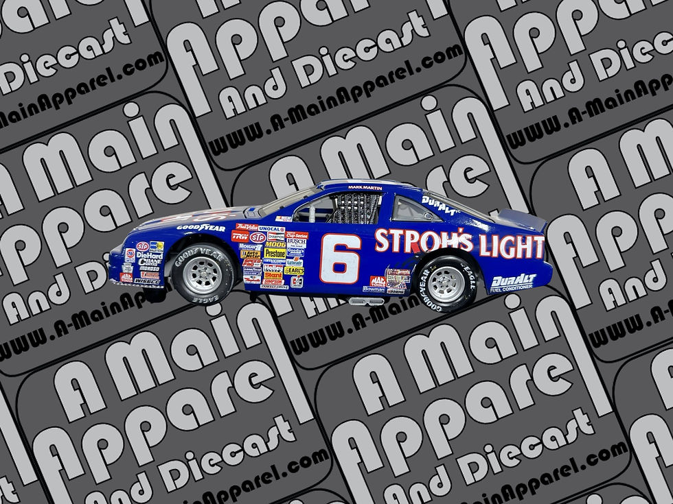 Thumbnail: Mark Martin 1:24th Stroh’s Light Rockingham Win Car