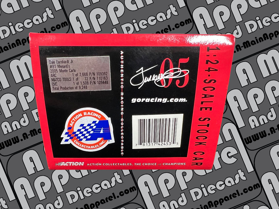 Thumbnail: Dale Earnhardt Jr 1:24th Menards Nascar
