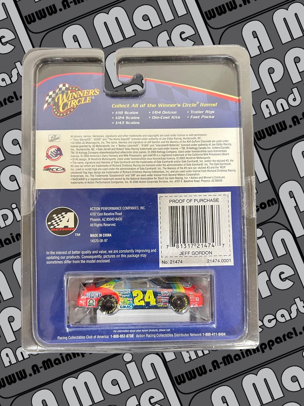 Thumbnail: Jeff Gordon 1:64th 1997 Nascar