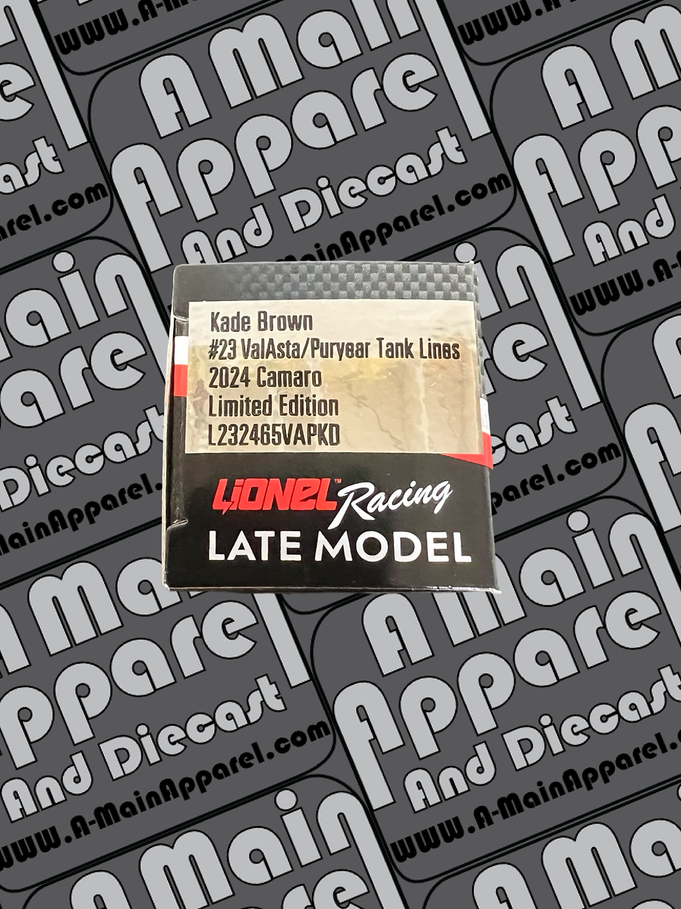 Thumbnail: Kade Brown 1:64th ValAsta Late Model