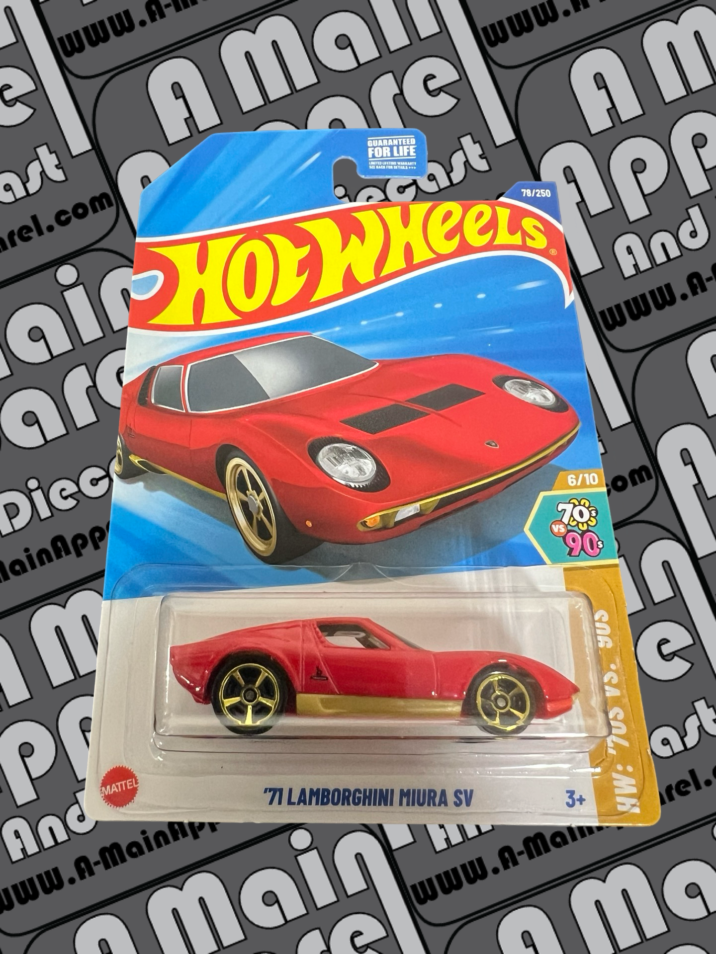 Hot Wheels ‘71 Lamborghini Mira SV 