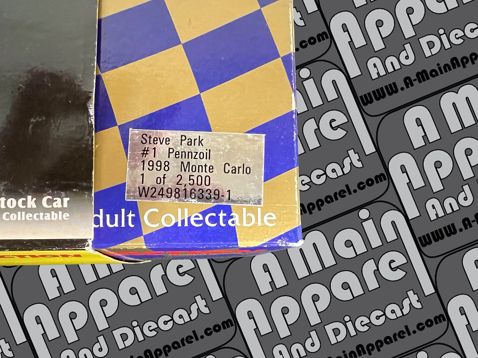 Thumbnail: Steve Park 1:24th Nascar Bank