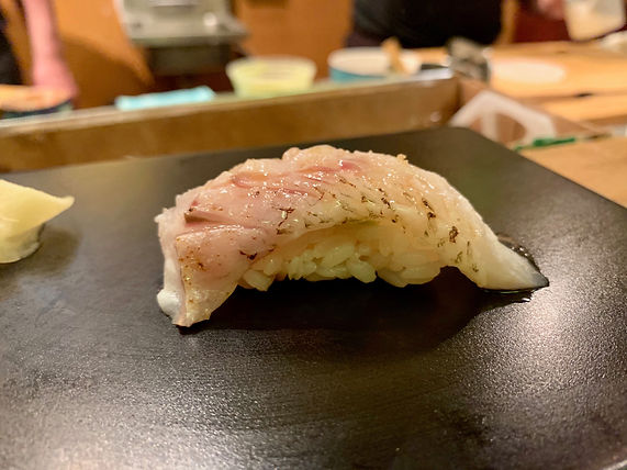 Tanoshi Sushi Sake Bar - served at our meal.