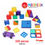 Miniatura: magnetic tiles set completo economico 