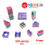Miniatura: piezas magnetic tiles set completo economico 