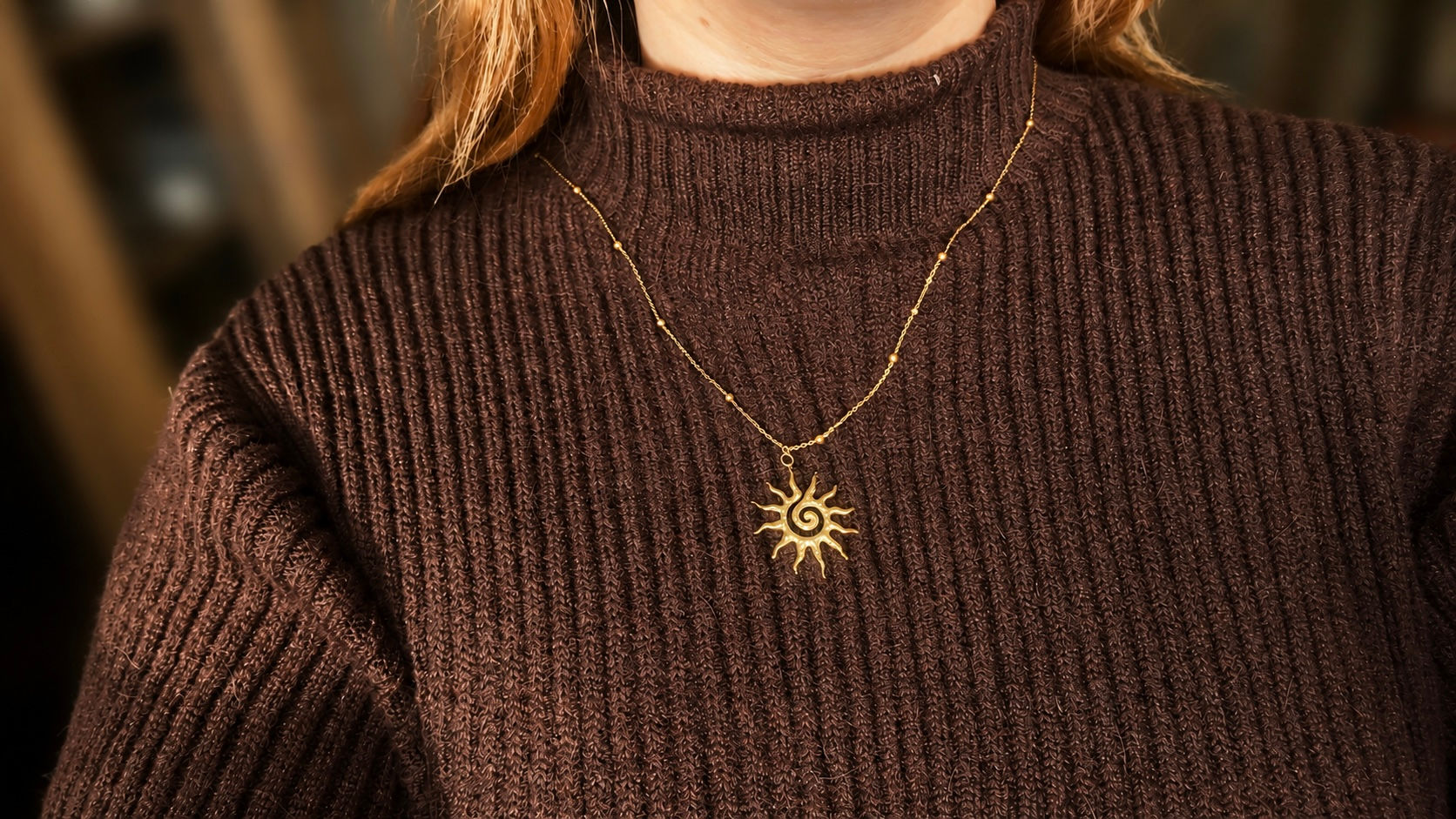 Collier en acier inoxydable "Sunset"