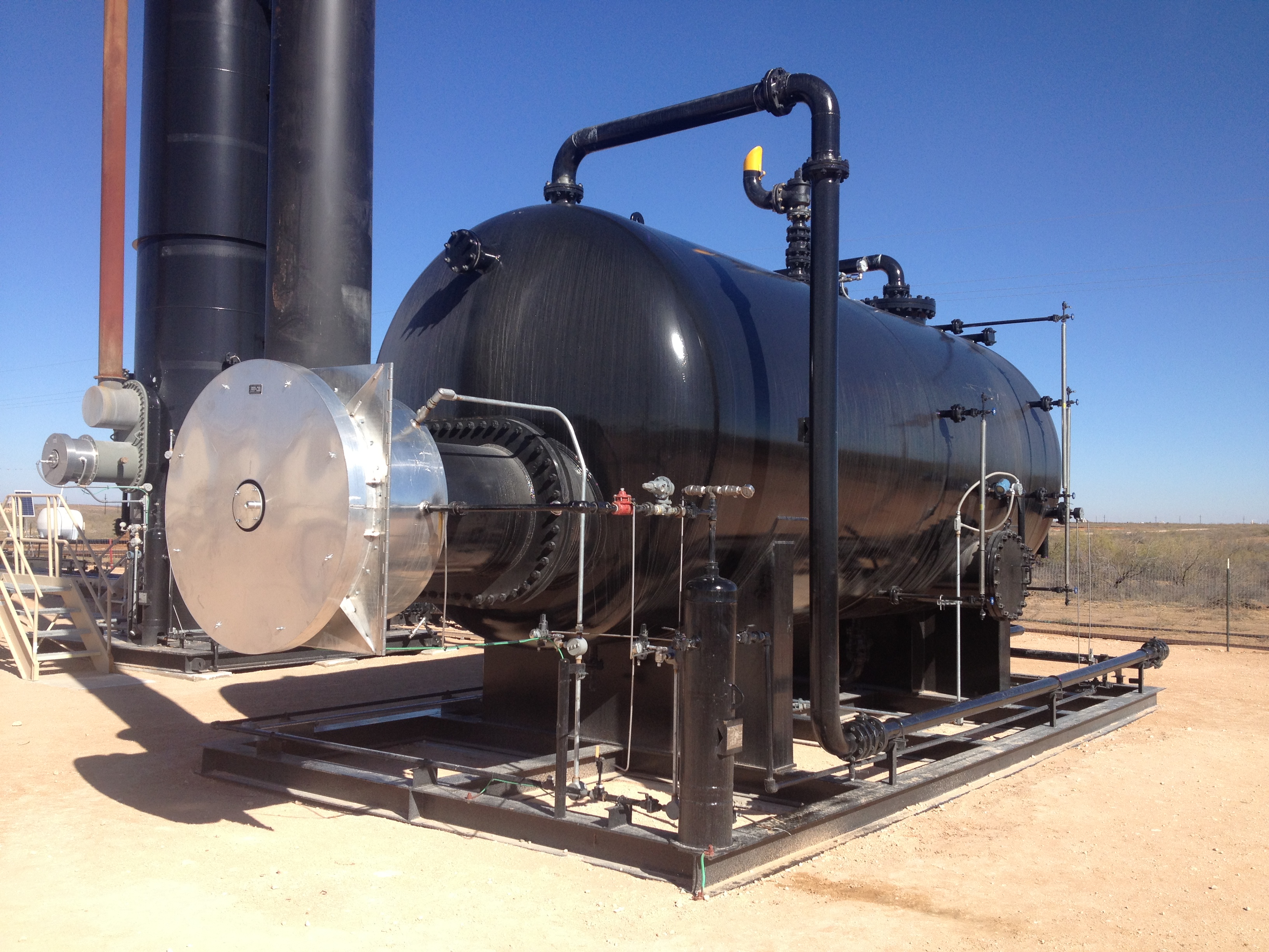 Flameco equipment in service in the field