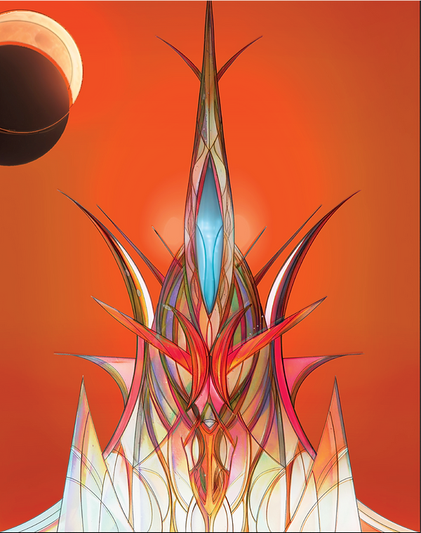 Golden Flower space ship