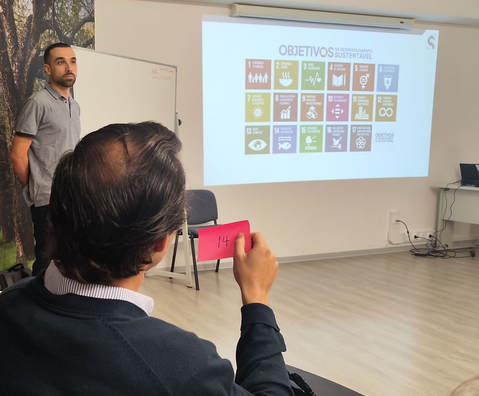 Formação "Objetivos de Desenvolvimento Sustentável, Introdução ao S de ESG e Certificações"
