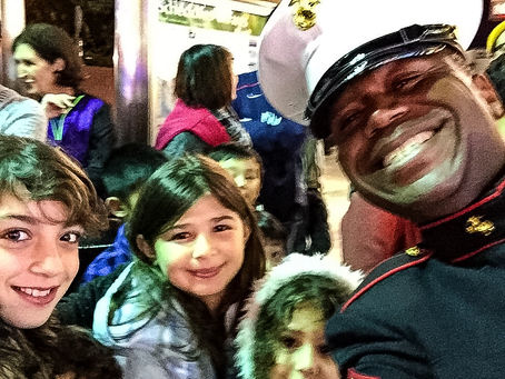 Toys For Tots/CalTrain Ride