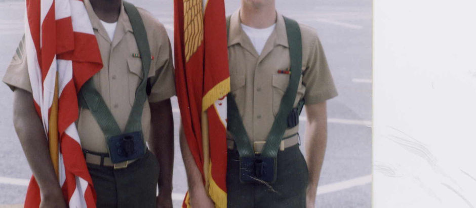 Okinawa Marine Corps Color Guard