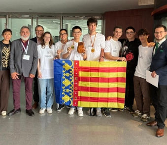 Pau Acero i Sergio Cobreros, presents en l'Olimpíada Espanyola de Química