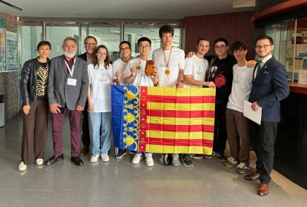 Pau Acero i Sergio Cobreros, presents en l'Olimpíada Espanyola de Química