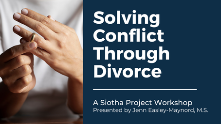 Solving Conflict through Divorce