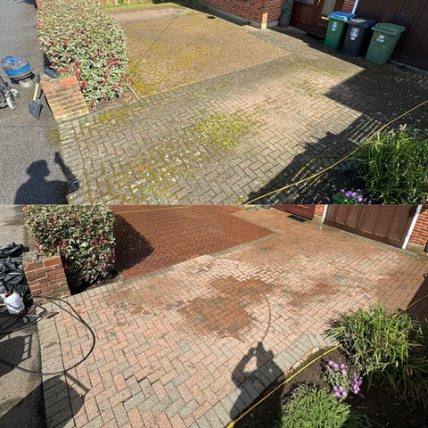 Driveway Cleaned Harrow