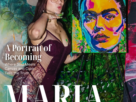 Maria Paulina Atehortua: A Portrait of Becoming Where Soul Meets Canvas and Color Tells the Truth