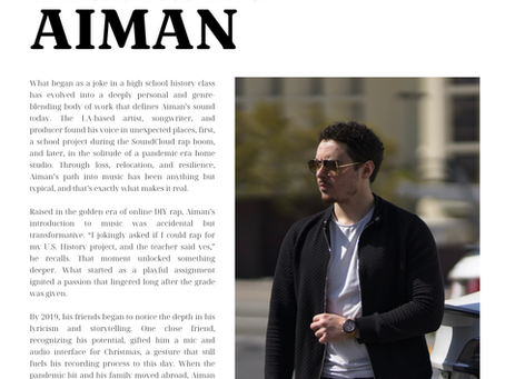 From Class Clown to Conscious Creator: The Musical Journey of AIMAN