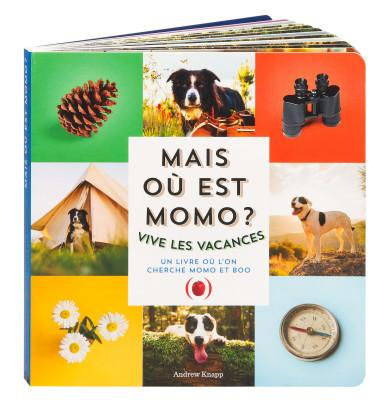 Mais où est momo ? vive les vacances ! un livre où l'on cherche momo et boo