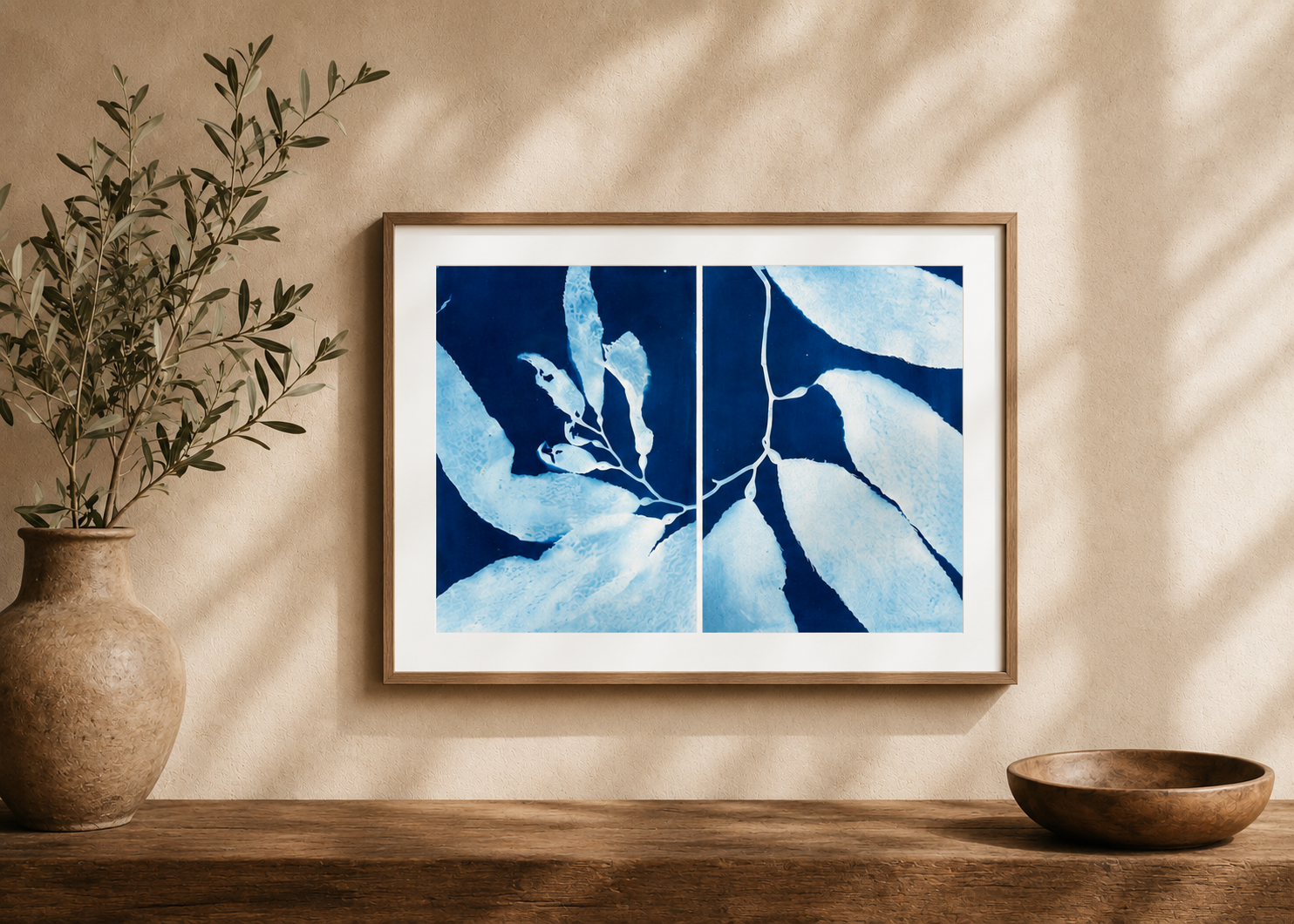 Strands 010 Kelp Cyanotype (PRINT)