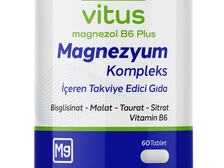 Vitus Magnezyum Takviye Edici Gıda