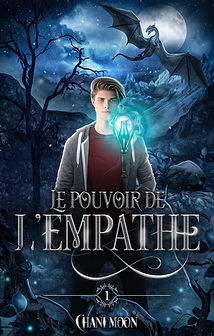 Couverture Pouvoir de l'Empathe, tome 1, de Chani Moon