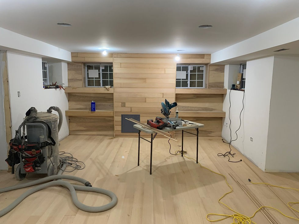 Flooring and wall remodel - after 4
