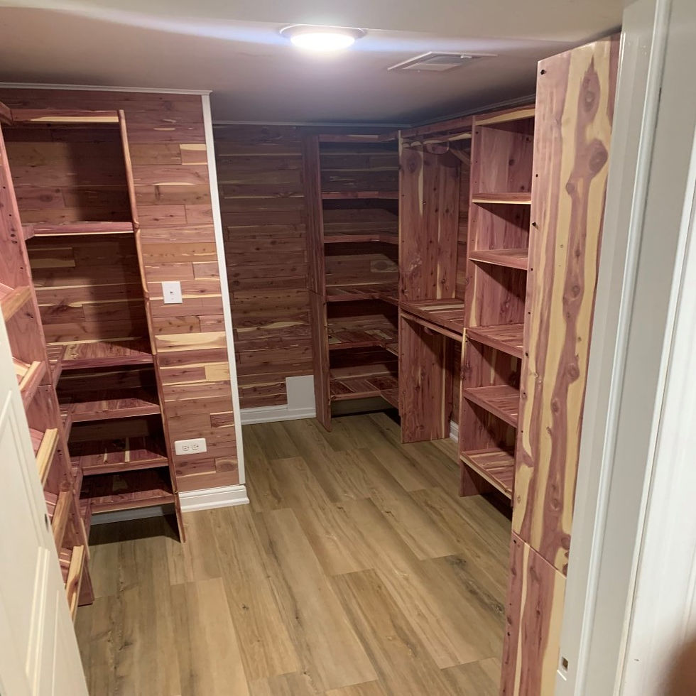 Custom Woodwork Closet