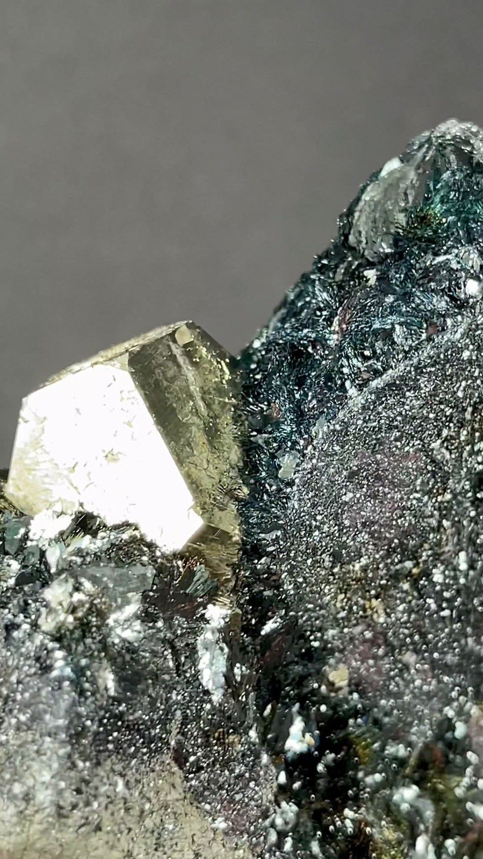 Thumbnail: Pyrite with Hematite - Rio Marina, Elba, Italy