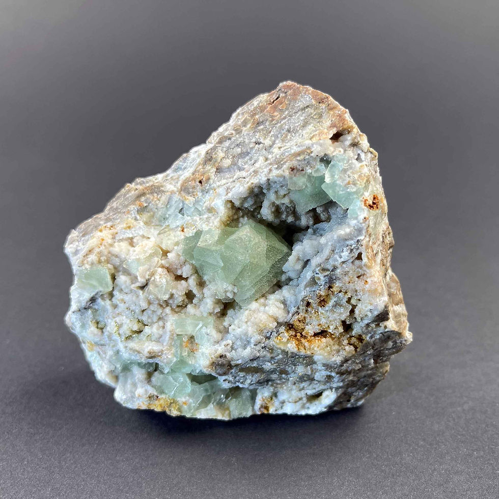 Thumbnail: Fluorite - Moldava, Banat, Romania