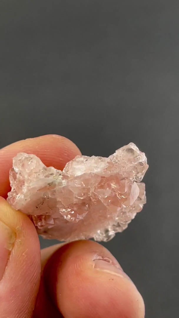 Thumbnail: Pink Fluorite – New Gotthard Tunnel, Switzerland