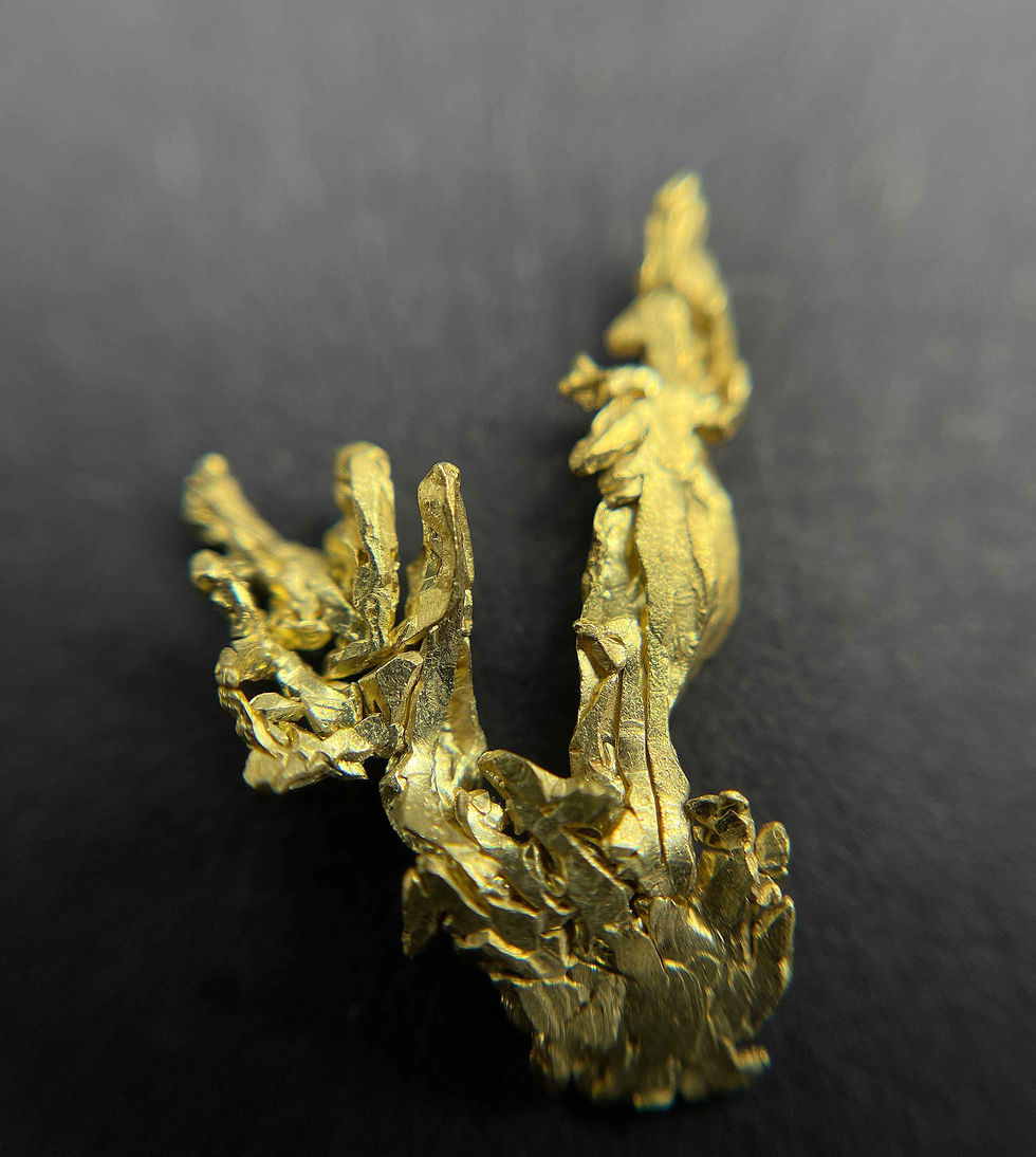 Miniaturbild: Gold, Kristallnugget – Mount Kare, Hagensberg, Enga, Papua-Neuguinea
