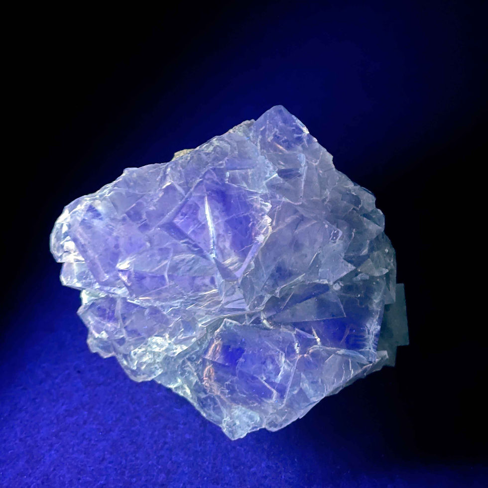 Thumbnail: Fluorite - Xianghualing Mine, Hunan, China