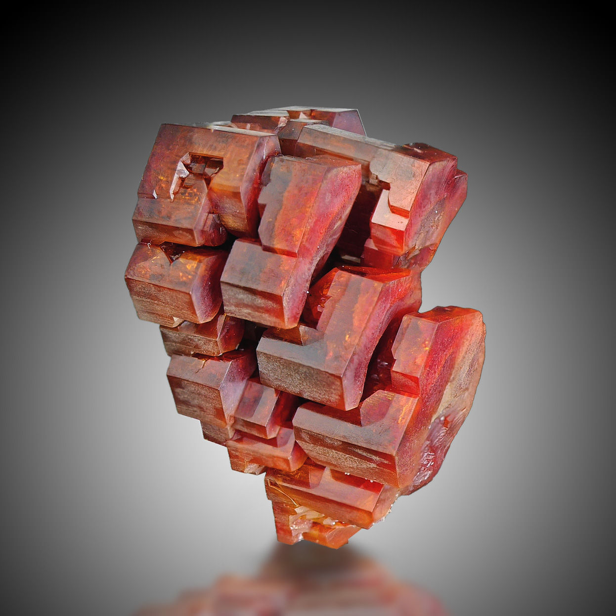 Vanadinite - Mibladen, Midelt, Draa-Tafilalet, Morocco