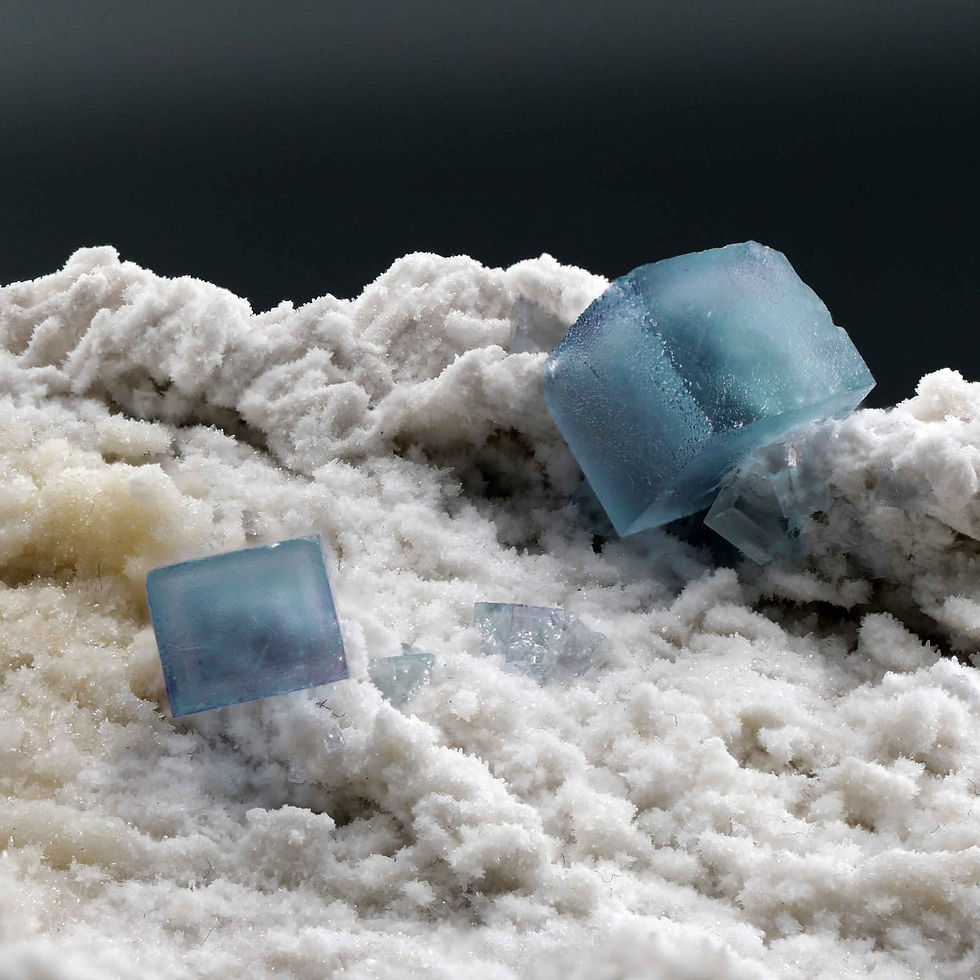 Thumbnail: Fluorite, Galena – Axalp, Brienz, Bern, Switzerland
