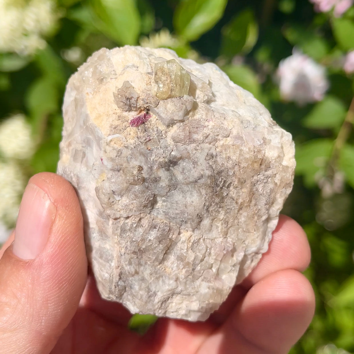 Rhodizite, Tourmaline – Sahatany, Antsirabe, Madagascar