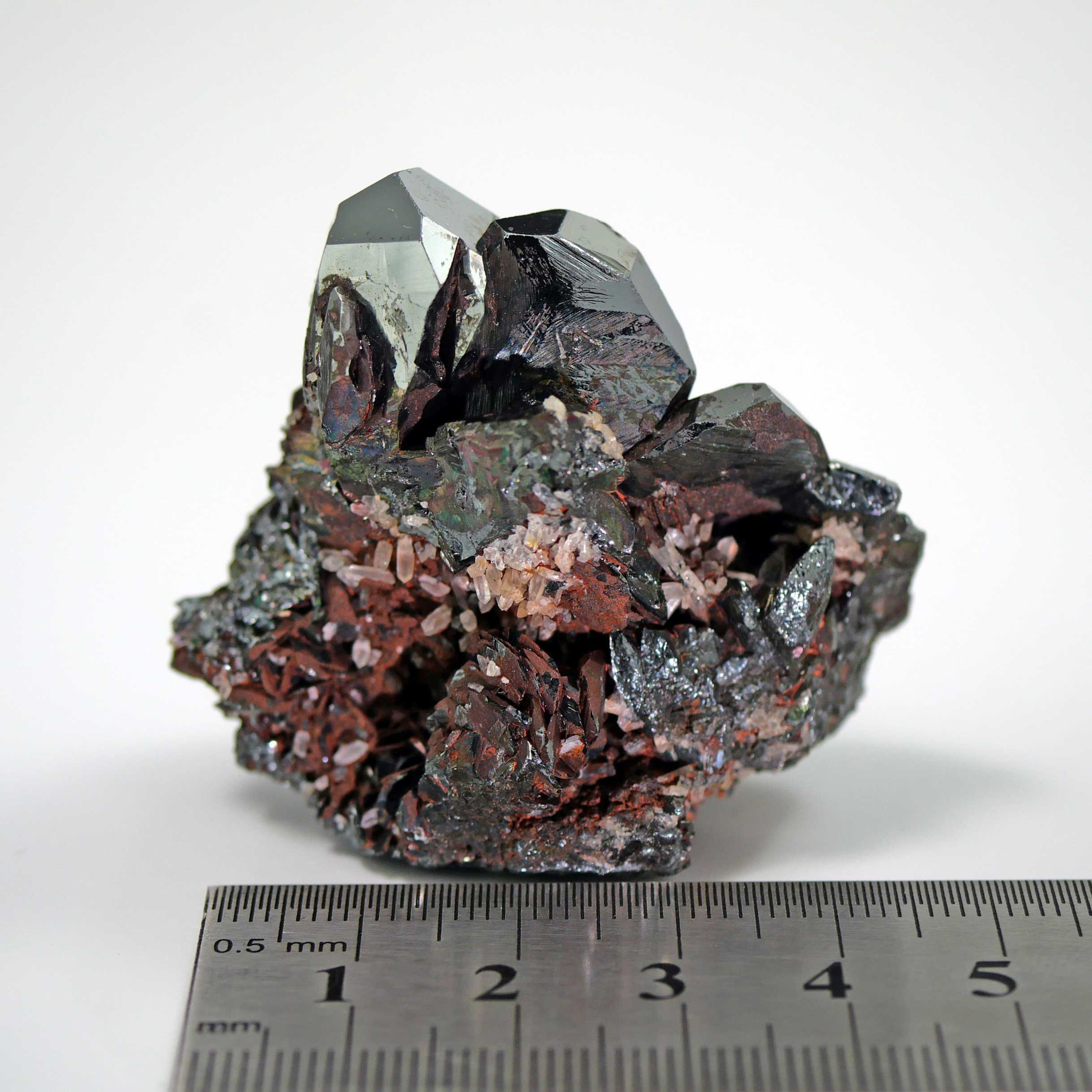 Hematite with Quartz - Brumado, Bahia, Brazil