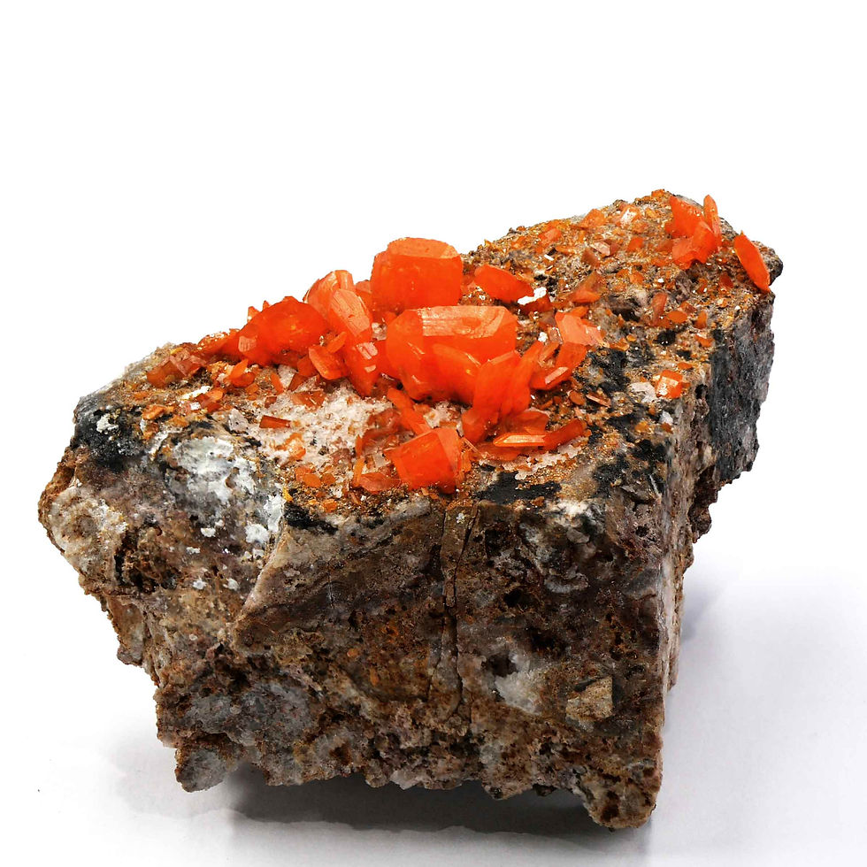 Thumbnail: Wulfenite – Red Cloud Mine, Arizona, USA
