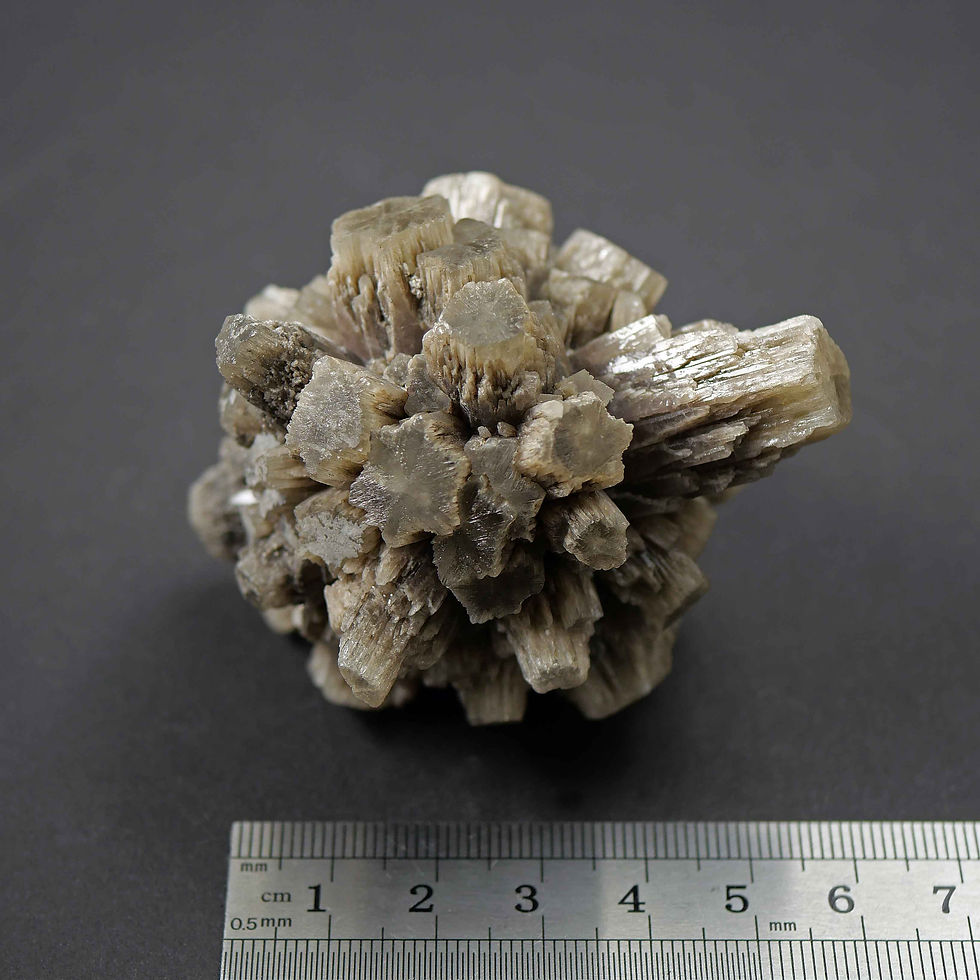 Thumbnail: Aragonite - Minglanilla, Cuenca, Spain